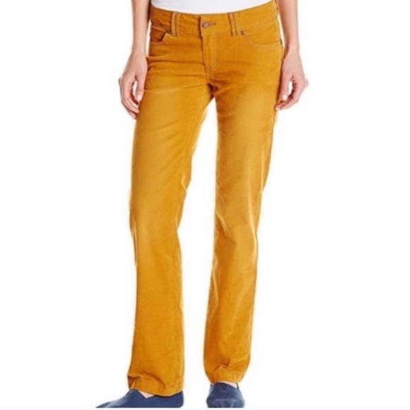 Prana Canyon Corduroy Pants Mustard 